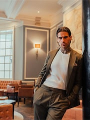 Harry Brown Green Arthur Flannel Blazer - Image 4 of 12