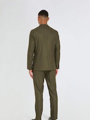 Harry Brown Green Arthur Flannel Blazer - Image 6 of 12