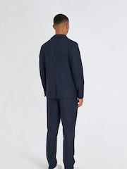 Harry Brown Blue Arthur Flannel Jacket - Image 6 of 10