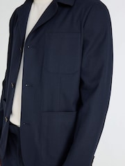 Harry Brown Blue Arthur Flannel Jacket - Image 7 of 10