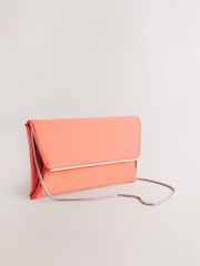 Alaranjado - Satin Clutch Bolsa - Imagem 4 de 8