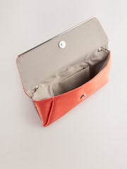Alaranjado - Satin Clutch Bolsa - Imagem 5 de 8