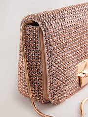 Champán - Sparkle Mini Cross-Body Bag - Imagen 10 de 11