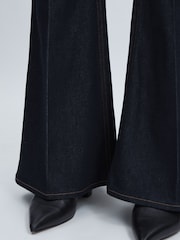 Paige Angled-Waist Flared Jeans - Image 4 of 8