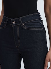 Paige Angled-Waist Flared Jeans - Image 5 of 8