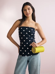Lime Green Sparkle Barrel Clutch Bag - Image 4 of 12