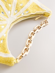 Yellow Sequin Fruit Shoulder Bag - Image 10 of 12