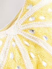 Yellow Sequin Fruit Shoulder Bag - Image 11 of 12