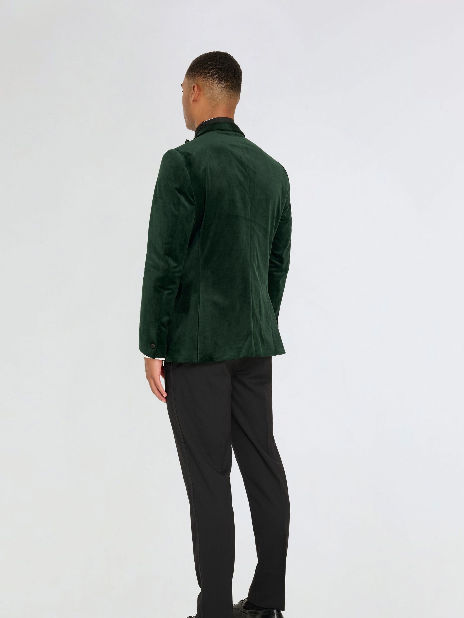Buy Harry Brown Green Leo Velvet Tuxedo Dinner Jacket with