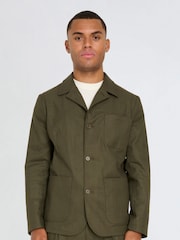 Harry Brown Green Arthur Flannel Jacket - Image 3 of 11
