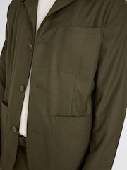 Harry Brown Green Arthur Flannel Jacket - Image 8 of 11