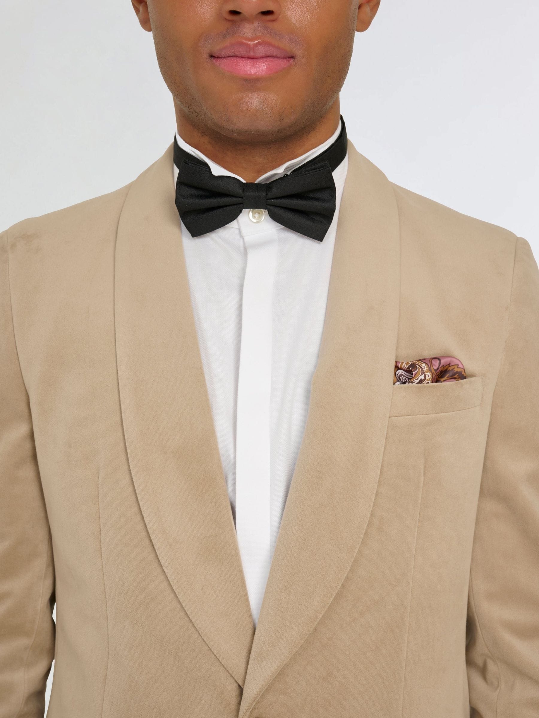 Buy Harry Brown Natural Leo Velvet Tuxedo Dinner Jacket with