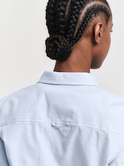 GANT Blue Slim-Fit Oxford Shirt - Image 5 of 5