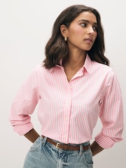 GANT Pink Regular-Fit Poplin Shirt - Image 1 of 6