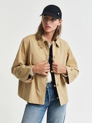 GANT Beige Regular-Fit Jacket - Image 1 of 6