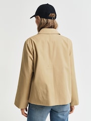 GANT Beige Regular-Fit Jacket - Image 2 of 6