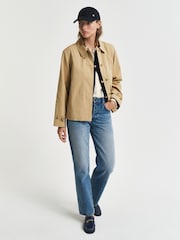 GANT Beige Regular-Fit Jacket - Image 4 of 6