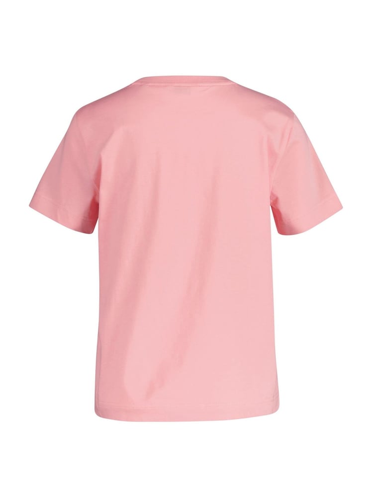 GANT Pink Regular-Fit Shield Short Sleeve T-Shirt - Image 5 of 5