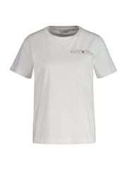 GANT White Regular-Fit Shield Short Sleeve T-Shirt - Image 4 of 5