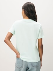 GANT Mint Green Regular-Fit Shield Short Sleeve T-Shirt - Image 2 of 2
