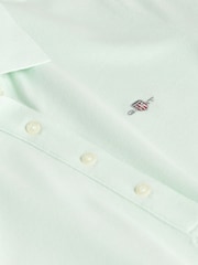 GANT Mint Green Shield Short Sleeve Pique 100% Cotton Polo Dress - Image 3 of 3