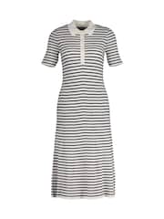 GANT Navy Knitted Stripe Short Sleeve Dress - Image 6 of 7