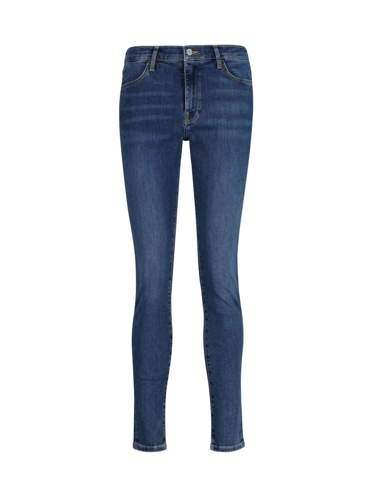 GANT Blue Denim Slim-Fit Stretch Denim Jeans - Image 2 of 5