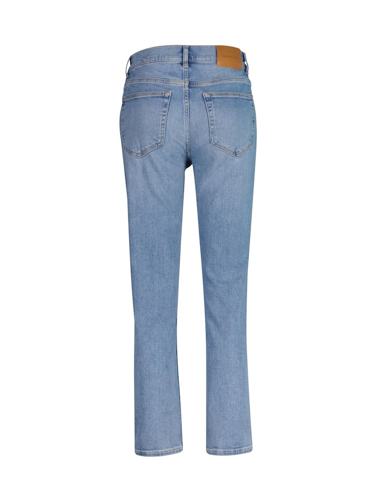 GANT Light Blue Denim Slim-Fit Denim Jeans - Image 2 of 2