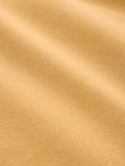 Yellow 100% Cotton Contrast Stitch Shacket Jacket - Image 11 of 11