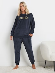 طقم منزلي مريح Time To Chill من Yours Curve - صورة 1 من 5