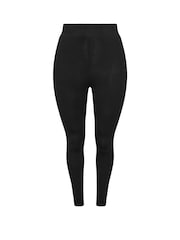 Yours Curve Black Pocket Detail Leggings - Image 5 of 5