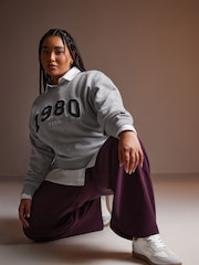 Yours Curve Red Pull On Seam Front Woven Wide Leg Trousers - Image 2 of 5
