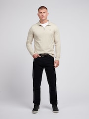 U.S. Polo Assn. Black Mens Moleskin 5 Pocket Trousers - Image 3 of 6