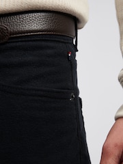 U.S. Polo Assn. Black Mens Moleskin 5 Pocket Trousers - Image 5 of 6