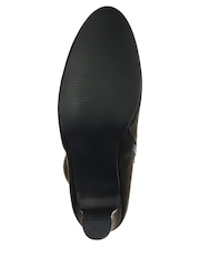 Pavers Black Block Heeled Ankle Boots - Image 5 of 5