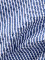 Baker by Ted Baker Graphic White T-Shirt and Blue Stripe Shorts set - Image 6 of 7