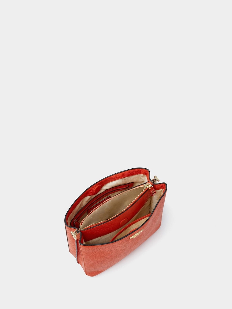 Osprey London  The Winchester Leather Grab Bag - Image 4 of 6
