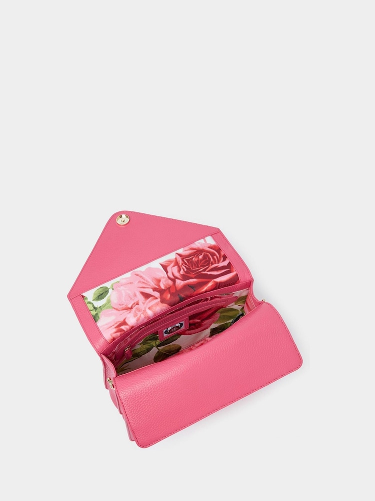 Osprey London Pink The Harper Leather Grab Bag - Image 5 of 7