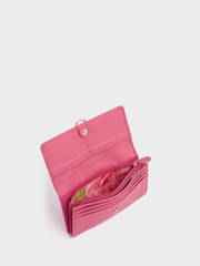 Osprey London Pink The Harper Matinee Leather Purse - Image 3 of 5