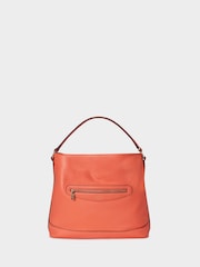 Osprey London Pink The Hendrix Leather Hobo Bag - Image 2 of 6