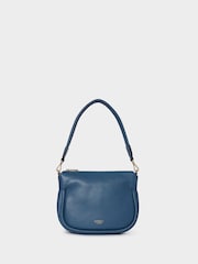 Osprey London Blue The Hendrix Leather Shoulder Bag - Image 2 of 5