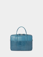 Osprey London Kellie Croc Grain Leather Laptop Bag - Image 5 of 6