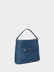 Osprey London Blue The Hendrix Leather Hobo Bag - Image 3 of 6