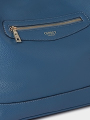 Osprey London Blue The Hendrix Leather Hobo Bag - Image 6 of 6