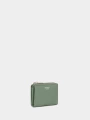 Osprey London Purple The Stella Medium Leather Zip Purse - Image 2 of 6
