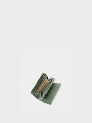 Osprey London Purple The Stella Medium Leather Zip Purse - Image 4 of 6