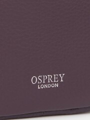 Osprey London Purple The Stella Leather Phone Bag - Image 6 of 6