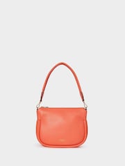 Osprey London Pink The Hendrix Leather Shoulder Bag - Image 2 of 6