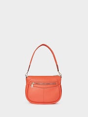 Osprey London Pink The Hendrix Leather Shoulder Bag - Image 3 of 6