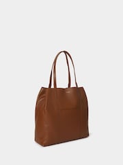 OSPREY LONDON The Primrose Hill Italian Leather Shoulder Tote Bag - Image 3 of 6